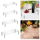 Acrylic Display Shelf Showcase Fixtures Clear Showcase Stand for Cupcake Toys