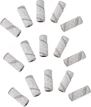 DRESSOOS 50pcs Sanding Bands for Nail Drill Fine Grit Nail Polishing Bands Durable Sanding Supplies for Manicure and Pedicure Convenient and Portable for Gel and