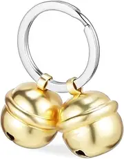 ibasenice 1Set Pet Collar Bells Durable Copper Bells for Dogs and Cats Lightweight and Comfortable Safe for Pets Accessory for Pet Owners