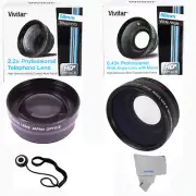 52MM FISHEYE & 2.2X Telephoto Lens for NIKON D5500 D5000 FE2 D3100 D3300 D3000