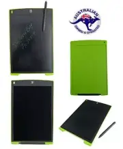 LCD Electronic Writing Tablet Board 8.5"Inch eWriter Doodle Pad Message GreenA11