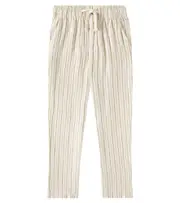 [Rylee + Cru] Rylee + Cru Kalen linen-blend straight pants Y 10/12 white