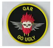 4" MARINE CORPS VMM-362 UGLY ANGELS QAR PVC HOOK & LOOP PATCH