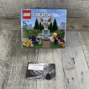 Lego Creator Fountain 40221. New in sealed box. 105 pcs. Promotional set. 2016