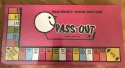 1990 Pass Out Adult Drinking Board Game by Frank Bresee 1970s Remake New