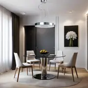 Tri Three Wire Pendant Light G9 in Satin Chrome Superlux Lighting - CP1029