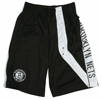 Zipway NBA Youth (8-20) Brooklyn Nets Chaz Athletic Basketball Shorts, Black