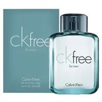 在飛比找蝦皮購物優惠-Calvin Klein ck free 男性淡香水 100