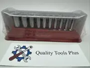 Snap-On NEW 10 pc 1/4" Dr 6-Pt SAE Xtra Deep Socket Set (3/16–9/16) 110YSTMY