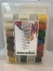 Madeira Aerofil Sewing and Quilting Thread - 100% Poylester - 63 Spool Set