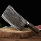 Traditional Kitchen Knife Handmade High Carbon Kitchen Knife Full Tang Wo