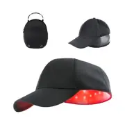 DC 5V-2A Red Infrared Light Therapy Hat Hair Fast Regrowth Anti Hair Loss Hat