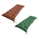 Garden Bench Cushion Garden Accessories Polyester Ergonomic Design Rectangle
