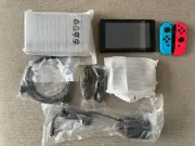 New Nintendo Switch with Neon Blue and Neon Red Joy‑Con (No Box)