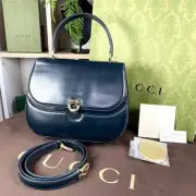 OLD GUCCI vintage 2way single life gold metal fittings