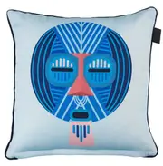 Mascarade Blue Cushion by Bedding House