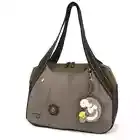 New Chala Bowling Zip Tote Large Bag Stone Gray MANATEE Coin Purse gift