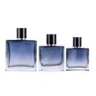 30/50/100ml Square Perfume Bottle Refillable Perfume Atomizer Gift