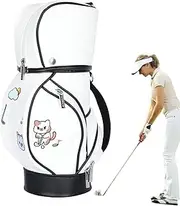 Golf Bag for Women - Stylish Small Golf Backpack Storage Shoulder Bag for Golf Accessories | Elegant Ladies Golf Cart Bag, Lightweight Golf Carrier, Practical and Fashionable Golf Equipment Organi
