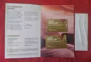 Two New Unused Delta Gold Medallion Bag Luggage Carry-on Tags