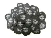 Dunlop Guitar Picks 72 Picks Tortex Pitch Black 1.14mm 488R1.14