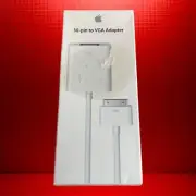 Apple 30-Pin to VGA Adapter Cable for iOS iPad iPhone iPod MC552ZM/B New