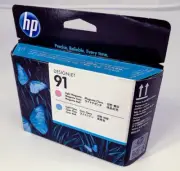 HP 91 Light Magenta + Light Cyan PRINTHEAD, for Z6100 and Z6100ps