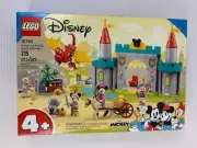 LEGO Disney Mickey and Friends Castle Defenders 10780 set - New -Factory sealed