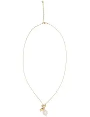 [Mocha] Margot Baroque Pearl Necklace in Light Gold