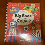 全新 THE USBORNE BIG BOOK TO COLOUR