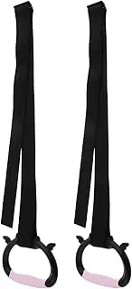Abaodam 2PCS Pull Up Rings Indoor Exercise Assistants for Bed Stand Up Rings for Safe Comfortable Design for Play and Fitness