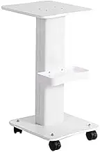 ABS White Cart Beauty Salon Trolley Stand for Cavitation IPL Beauty Machine SPA Salon Assembled