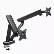 Desky Dual LED Gaming Monitor Arm