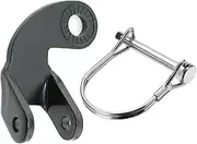 U/D-1 Piece Bicycle Trailer Hitch Bicycle Stainless Steel 12 mm Hitch Replicator Compatible with Burley Trailer Adapter Replacement Pet Trolley