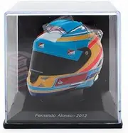 OPO 10 - Formula 1 Helmet Compatible with Ferrari F1: Fernando Alonso 2012-1/5 Scale - CAS05