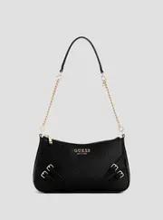 GUESS Women's Black Bramina Shoulder Bag