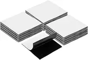 36 Pack Hook and Loop Tape, 4 x 4 Inches Heavy Duty Fastener Strips with Adhesive for Indoor and Outdoor Use