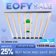 Upgrade Mars Hydro FC EVO 1000W LED Grow Light Samsung301H EVO Commercial Indoor