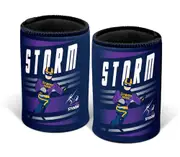 Melbourne Storm NRL Retro Can Cooler Stubby Holder