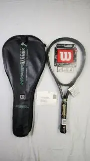 Wilson Sledge Hammer Tennis Racket (T6021) w/ Cover - 4 5/8 in, Longbody, OS