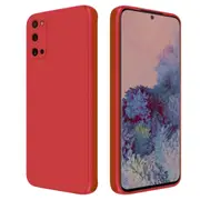 MCC For Samsung Galaxy S20 Soft Liquid Silicone Shockproof Case Cover G980 [Red]
