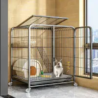 在飛比找樂天市場購物網優惠-兔籠 寵物圍欄 小型寵物圍欄 兔窩 兔子籠室內專用 別墅大空