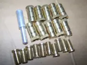 10 Pack Brass Screw Type Concrete Pool Deck Anchor For Swimming Pool Cover