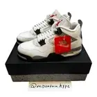 Nike Air Jordan 4 ‘White Cement’ Size 9.5 New FV5029-100