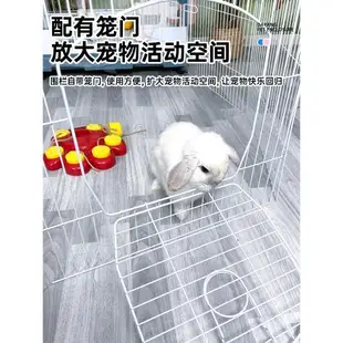 達洋寵物圍欄兔子龍貓玩耍放風散養小型動物通用圍欄寵物用品6片