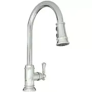 NEW Mirabelle Amberley Single Handle Pull-Down Kitchen Faucet Polished Chrome