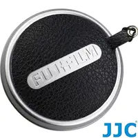 在飛比找momo購物網優惠-【JJC】鏡頭蓋真皮蒙皮貼CS-X100鏡頭蓋含防丟繩(鏡頭