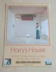 HARRY STYLES - HARRY'S HOUSE - Music Shop Promo - Laminated Promo Poster - NEW!