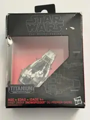 STAR WARS : TITANIUM BLACK SERIES #11 - FIRST ORDER SNOWSPEEDER NEW / SEALED
