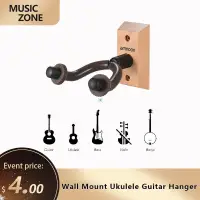 在飛比找蝦皮購物優惠-Wall Mount Ukulele Guitar Hang